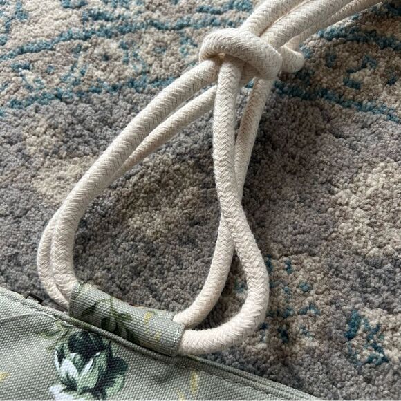 Farmhouse Is My Style Floral Green Cottage Boho Tote Bag - Picture 4 of 12